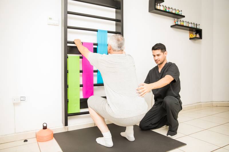 Terapija vadba s fizioterapevtom